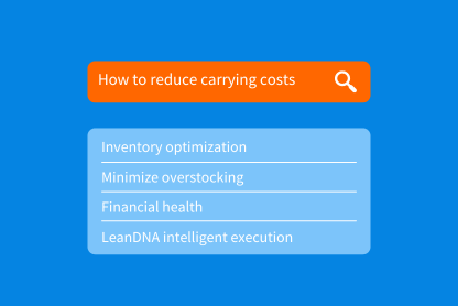 Reducing Carrying Costs