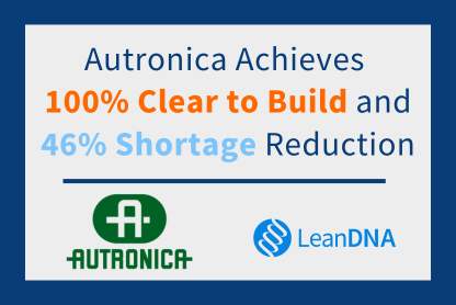 Autronica Streamlines Communications and Achieves 100% Clear to Build with LeanDNA