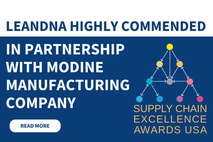 LeanDNA Highly Commended in 2024 Supply Chain Excellence Awards USA